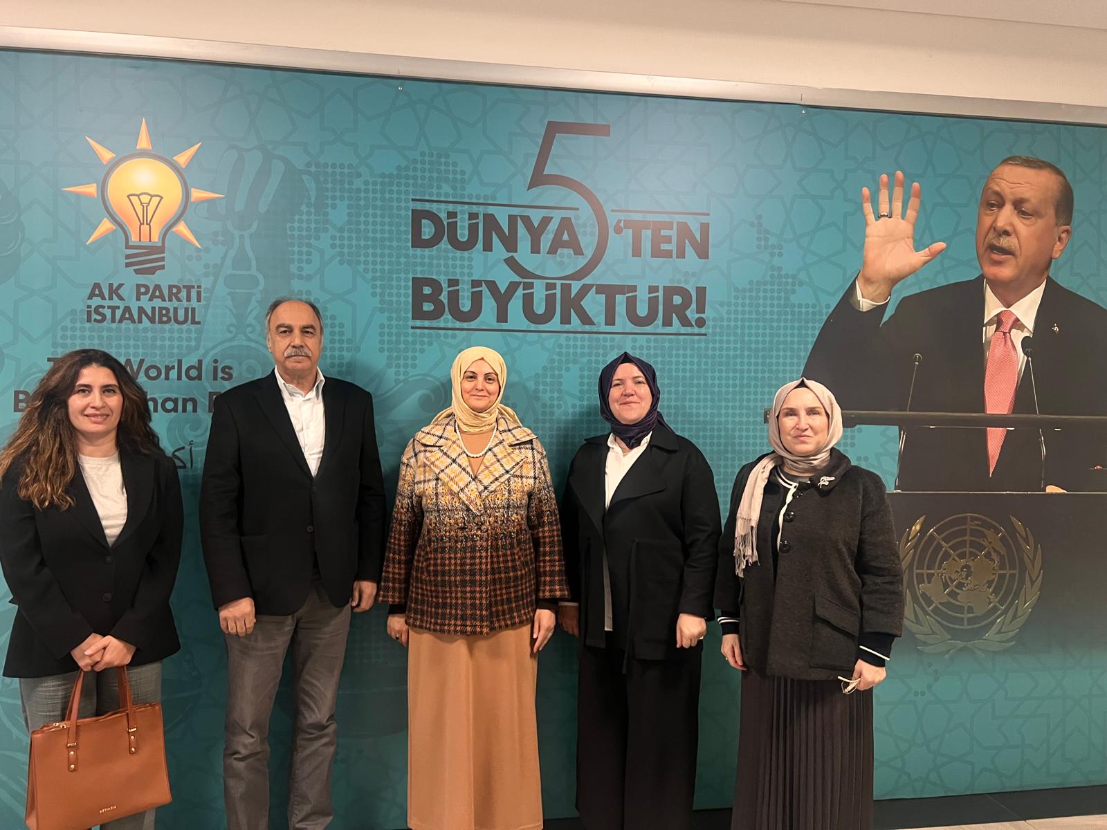 Ak Parti İstanbul İl Başkanlığı Sayın Helin Görgül’ü Ziyaretimiz